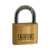 kasp k12530a1 premium brass padlock 30mm ka25301