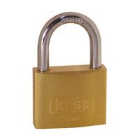 kasp k12025 brass padlock 25mm