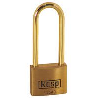 Kasp K12540L63BD Premium Brass Padlock - 40x63mm - Long Brass Shackle