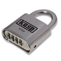 Kasp Combination Lock 50mm Open Shackle Security Padlock