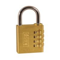 Kasp Brass Combination Padlock 40mm