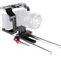 kamerar pico cage with 15mm rod support for black magic pocket cinema  ...