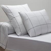 Karo Percale Single Pillowcase and Bolster