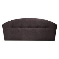 kali upholstered headboard hessian stone single