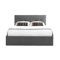 Kaydian Hexham Upholstered Bedstead Kingsize Grey