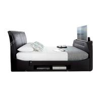 kaydian maximus adjustable tv bed with surround sound bar kingsize bla ...