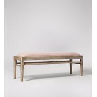 kalle bench in dusty pink