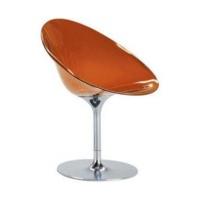 Kartell Eros Chair (orange transparent)