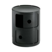 kartell componibili container black 496609