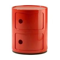 kartell componibili cupboard red 496610