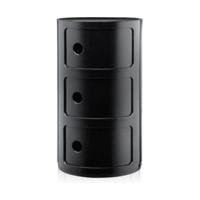 Kartell Componibili Cupboard 3 Elements black (4967)