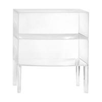 kartell ghost buster cabinet transparent wide