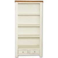 Kaveri Distressed Painted Bookcase - Large