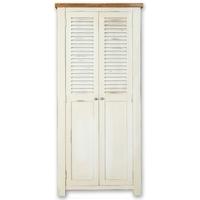 Kaveri Distressed Painted Hall Cabinet - 2 Door