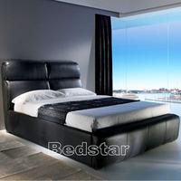 Kaydian Design Elsdon 5FT Kingsize Black Fabric Bed