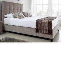 Kaydian Design Walkworth Mink 5FT Kingsize Fabric Bedframe