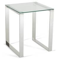 Kayla Lamp Table Silver