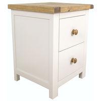 Kansas 2 Drawer Wide Bedside