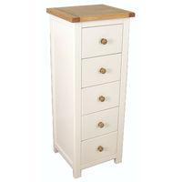 Kansas 5 Drawer Narrow Chest