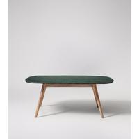 kasper coffee table in green marble mango wood