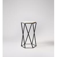 kay side table in marble black