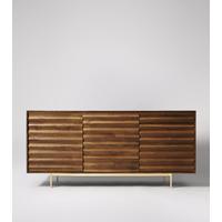 Katana sideboard in Mango Wood & Metallic