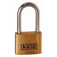 Kasp K12540L40A1 40 x 40 mm Long Shackle keyed Alike Premium Brass Padlock