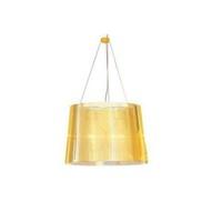 Kartell Ge 9080P4 Pendant Light Transparent Design Yellow