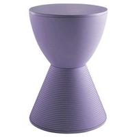 Kartell Prince Aha Stool Lavender Grey by Philippe Starck