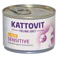 Kattovit Sensitive (Hypoallergenic Food) 6 x 175g - Chicken