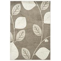 Kampala Natural Leaf Modern Rug