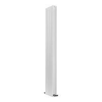 Kartell Pasadena Radiator Anthracite W 400mm x D 100mm x H 1800mm