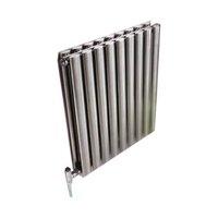 Kartell Aspen Double Stainless Steel Radiator - 1800mm High W 310mm x H 1800mm