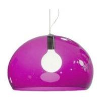 kartell fly pendant light pink