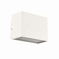 kamala 2 x 3w led up down wall white ip44 450lm 85714