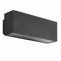 Kamala 2 x 6W LED Up & Down Wall Black IP44 950LM - 85715