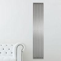 Kali Vertical Radiator Brushed (H)2000 mm (W)240 mm