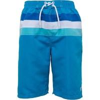 Kangaroo Poo Boys Striped Top Board Shorts Turquoise