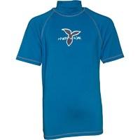 kangaroo poo boys rash vest royal blue