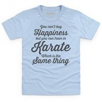 Karate Happiness Kid\'s T Shirt