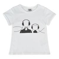 KARL LAGERFELD Infant Girls Headphones T Shirt