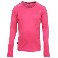 karrimor long sleeved running top girls