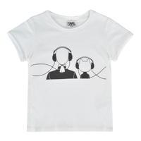 KARL LAGERFELD Infant Girls Headphones T Shirt