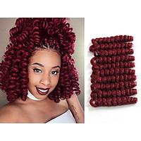 Kanekalon crochet Braiding Hair Crochet Braids Curlkalon Hair Extension Saniya CURL Bouncy Curly Curlkalon Crochet Hair 20roots/pack 5packs make head