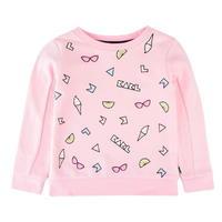 KARL LAGERFELD Infant Girls Ice Cream Print Sweatshirt