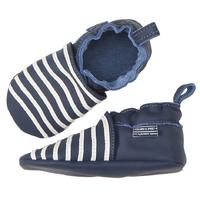 Kavat Soft Leather Baby Shoes - Blue quality kids boys girls