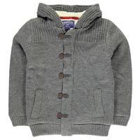 kangol button knitted cardigan junior boys