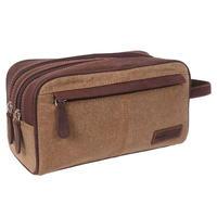 Kangol Cambridge Leather Washbag