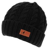 kangol cable knit beanie mens