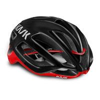 Kask Protone Road Cycling Helmet - Black / Red / Medium
